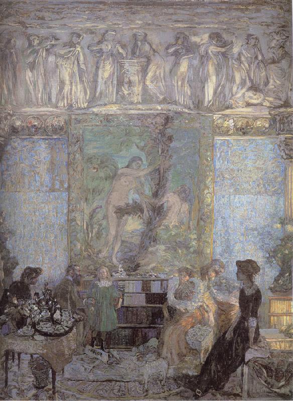 Edouard Vuillard Library oil painting image